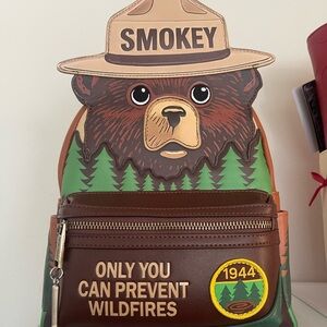 707 Street Exclusive Smokey Bear Mini Backpack LIMITED EDITION 500 Sold Out